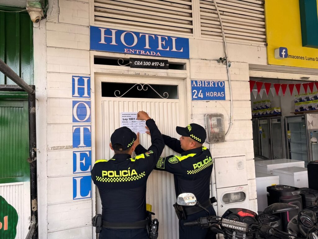 Cierre de cuatro establecimientos turísticos en Chigorodó por operativo Imagen que representa y simboliza y refuerza el contenido de la noticia: Cierre de cuatro establecimientos turísticos en Chigorodó por operativo