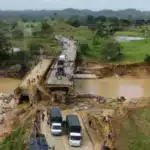 Avanza atención de emergencia por lluvias en Urabá con puentes y gas