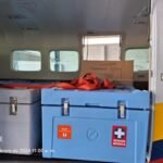 Gobernación de Antioquia entrega vacunas por inundaciones en Urabá