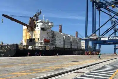 Puerto Antioquia alcanza 100 portacontenedores atendidos Imagen que representa y simboliza y refuerza el contenido de la noticia: Puerto Antioquia alcanza 100 portacontenedores atendidos