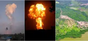 Imagen que representa y simboliza y refuerza el contenido de la noticia: Volcanes de lodo en Colombia y sus ubicaciones similares a Urabá