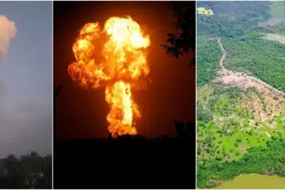 Imagen que representa y simboliza y refuerza el contenido de la noticia: Volcanes de lodo en Colombia y sus ubicaciones similares a Urabá