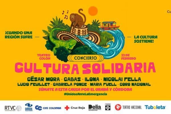 Gobierno organiza concierto solidario por damnificados en Córdoba y Urabá Imagen que representa y simboliza y refuerza el contenido de la noticia: Gobierno organiza concierto solidario por damnificados en Córdoba y Urabá