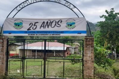 Clan del Golfo actúa como Estado de facto en Urabá según comunidad de paz de San José de Apartadó Imagen que representa y simboliza y refuerza el contenido de la noticia: Clan del Golfo actúa como Estado de facto en Urabá según comunidad de paz de San José de Apartadó