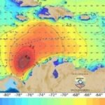 Fuertes vientos y oleaje elevado en el Caribe colombiano hasta domingo