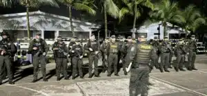Imagen que representa y simboliza y refuerza el contenido de la noticia: Más de 1200 policías garantizarán seguridad en elecciones Urabá y Darién