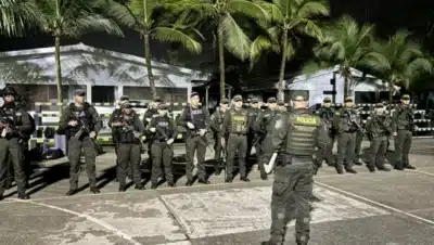 Imagen que representa y simboliza y refuerza el contenido de la noticia: Más de 1200 policías garantizarán seguridad en elecciones Urabá y Darién