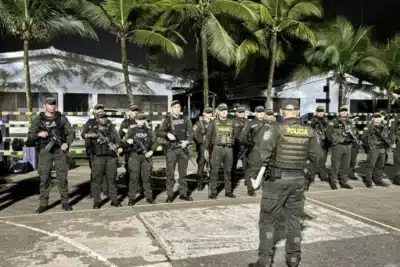 Imagen que representa y simboliza y refuerza el contenido de la noticia: Más de 1200 policías garantizarán seguridad en elecciones Urabá y Darién