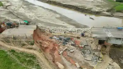 Imagen que representa y simboliza y refuerza el contenido de la noticia: Paso vehicular en San Juan de Urabá podría habilitarse en abril