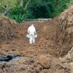 Rescatan 41 cuerpos en Necoclí antes de la erosión costera