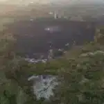 Daños en vías y acueducto tras erupción de volcán de lodo en San Juan de Urabá