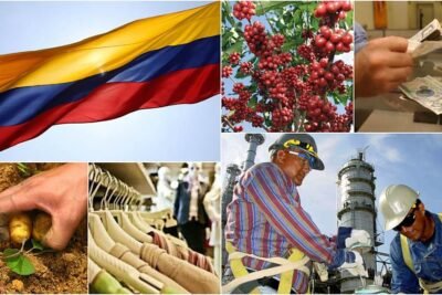 Imagen que representa y simboliza y refuerza el contenido de la noticia: Crecimiento de la economía en Colombia en febrero y alerta actual