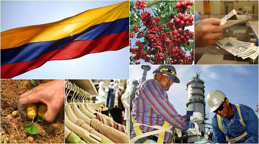 Imagen que representa y simboliza y refuerza el contenido de la noticia: Crecimiento de la economía en Colombia en febrero y alerta actual