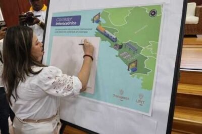 Imagen que representa y simboliza y refuerza el contenido de la noticia: Corredor Férreo Interoceánico: Colombia avanza en la conexión estratégica Pacífico y Caribe