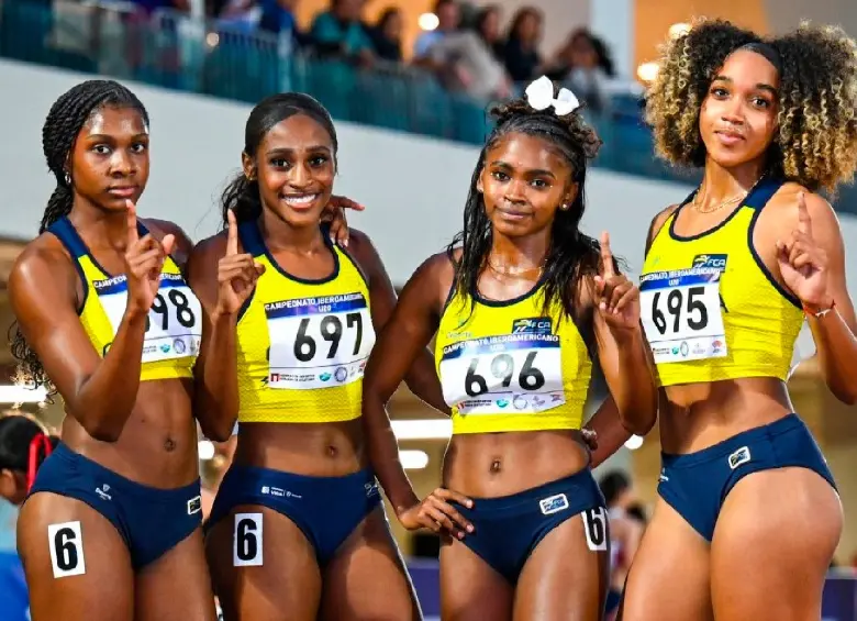 Atletas antioqueñas brillan en Iberoamericano Sub-20 con oro en 400 vallas y relevo 4x400 femenino Imagen que representa y simboliza y refuerza el contenido de la noticia: Atletas antioqueñas brillan en Iberoamericano Sub-20 con oro en 400 vallas y relevo 4x400 femenino