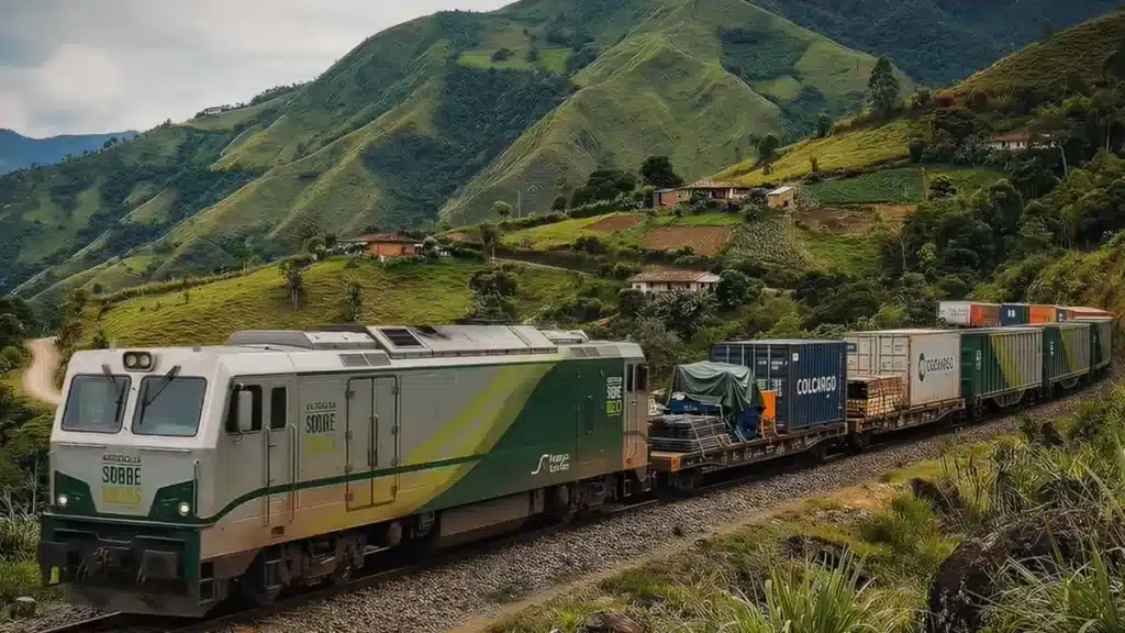 Nuevo tren en Colombia conectará con el primer metro y mejorará la movilidad Imagen que representa y simboliza y refuerza el contenido de la noticia: Nuevo tren en Colombia conectará con el primer metro y mejorará la movilidad