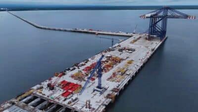 Imagen que representa y simboliza y refuerza el contenido de la noticia: Puerto Cirilo pospone apertura y se enfoca en 2030 para granos de Urabá