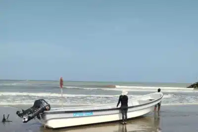 Imagen que representa y simboliza y refuerza el contenido de la noticia: Sabiduría de pescadores y ciencia climática protegen a marineros en el Golfo de Urabá, Colombia