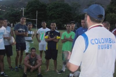 Buenaventura y Apartadó comparten experiencias de inclusión social en rugby con Venezuela Imagen que representa y simboliza y refuerza el contenido de la noticia: Buenaventura y Apartadó comparten experiencias de inclusión social en rugby con Venezuela