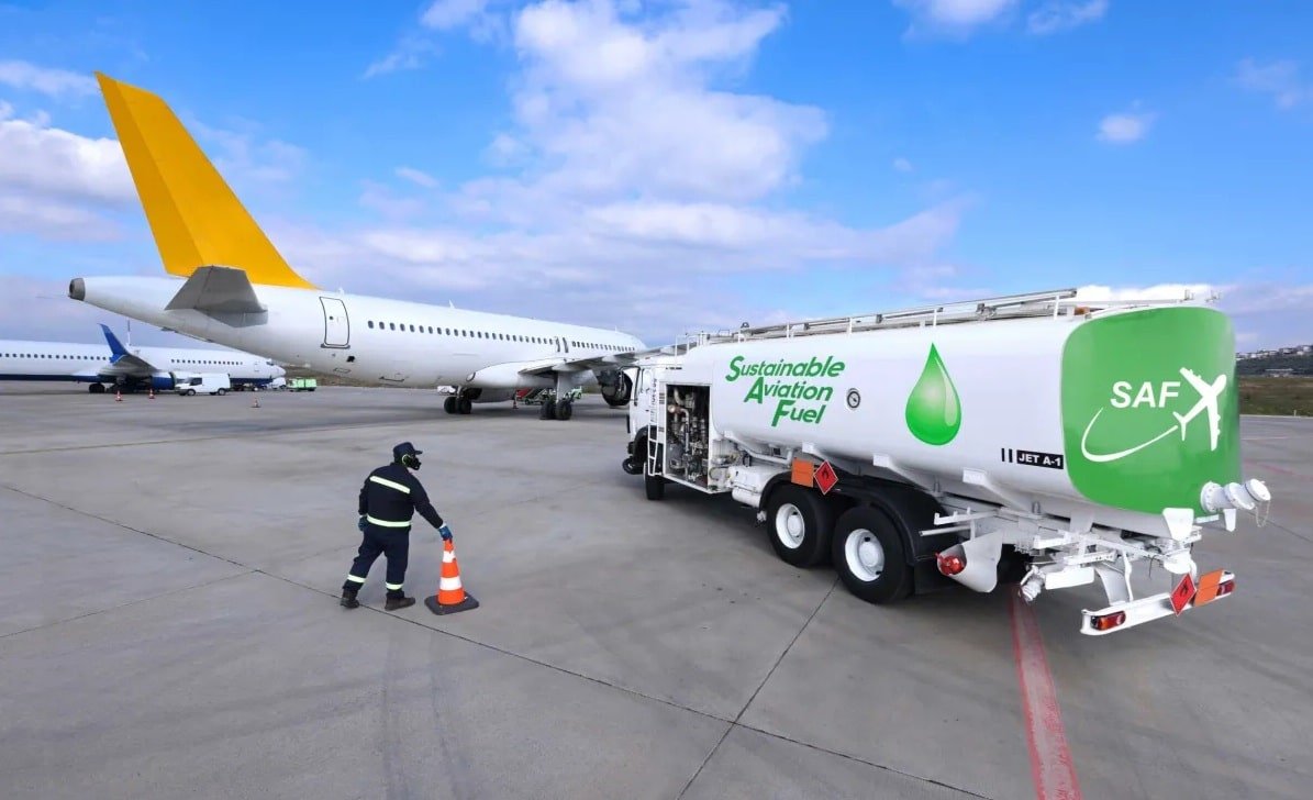 Imagen que representa y simboliza y refuerza el contenido de la noticia: América Latina lidera combustibles sostenibles para aviación