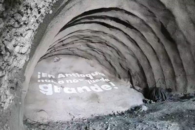 El Túnel 0 avanza en el camino hacia Urabá Imagen que representa y simboliza y refuerza el contenido de la noticia: El Túnel 0 avanza en el camino hacia Urabá