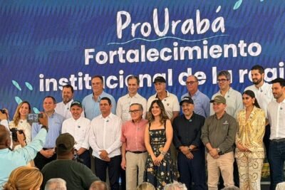 Imagen que representa y simboliza y refuerza el contenido de la noticia: Proantioquia resalta apoyo de la CAF a Urabá con un millón de dólares