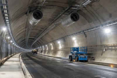 Imagen que representa y simboliza y refuerza el contenido de la noticia: Inicio de obras para equipos electromecánicos en el Túnel del Toyo