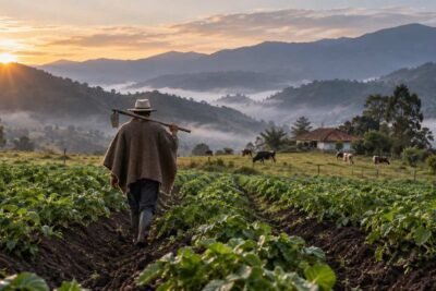 Censo de datos del campo y la tierra rural en Colombia